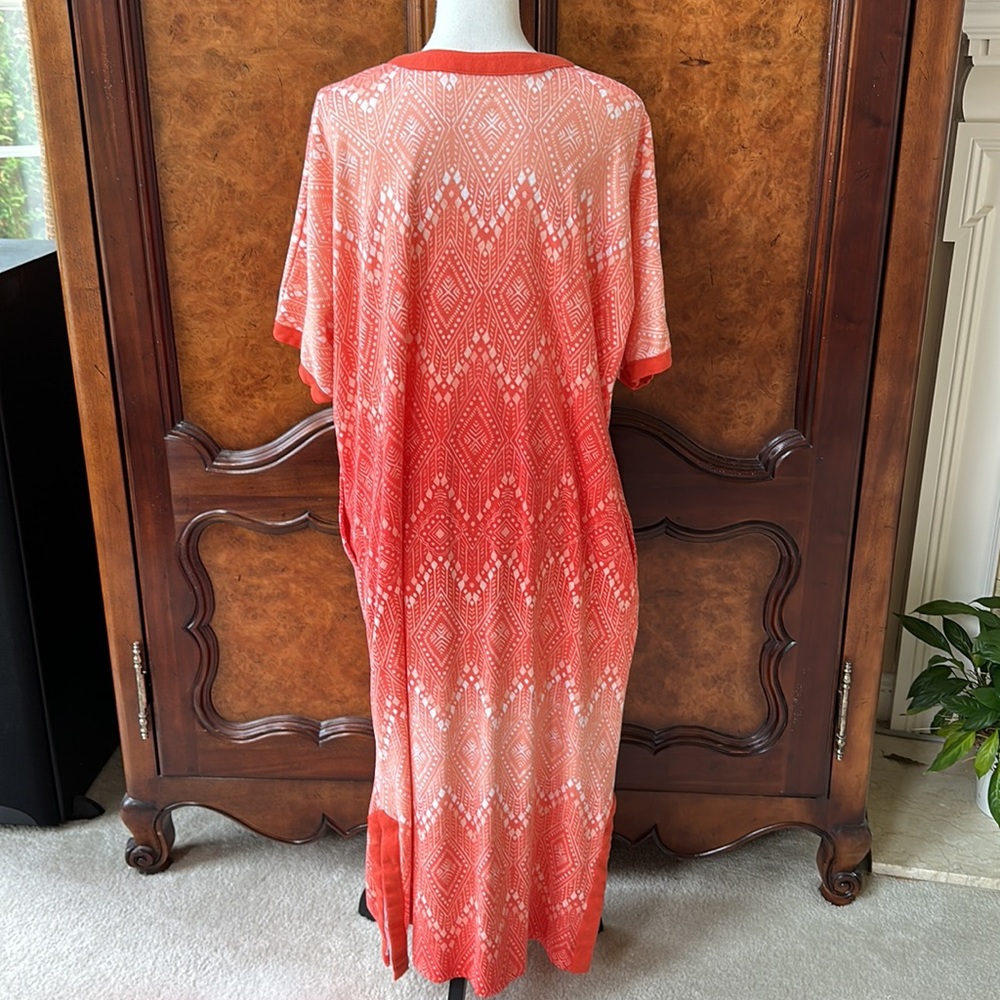 Dreams & Co Aztec Pullover Robe - Picture 9 of 13